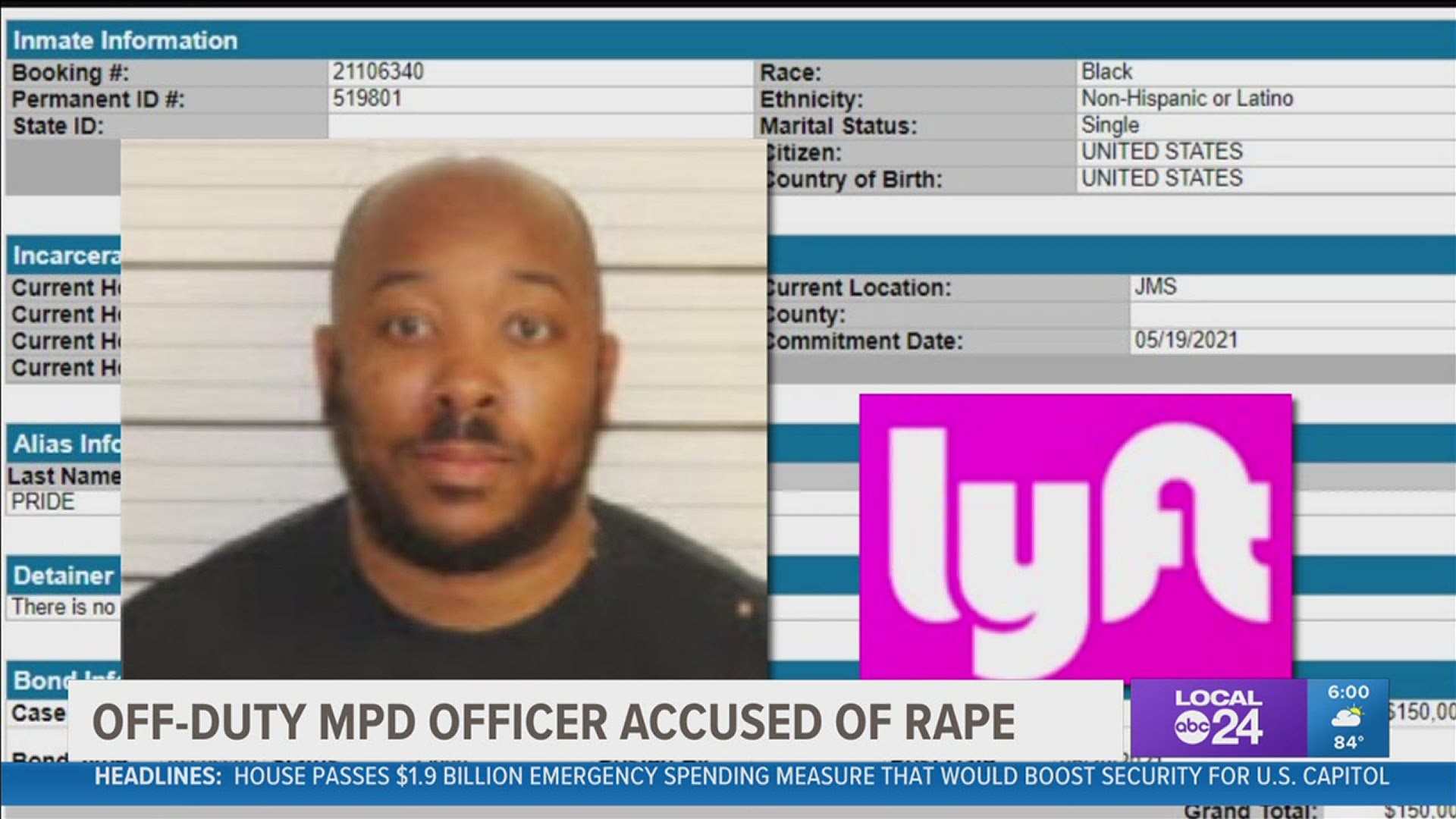 According to court records, investigators were able to use the information from the Lyft app to identify Travis Pride as the suspect.