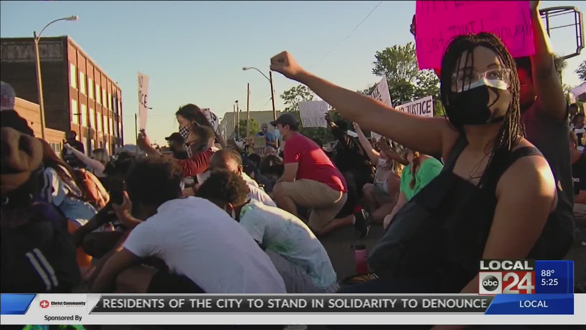 Protesters continue to exercise their constitutional right to peacefully assemble, even during a global pandemic