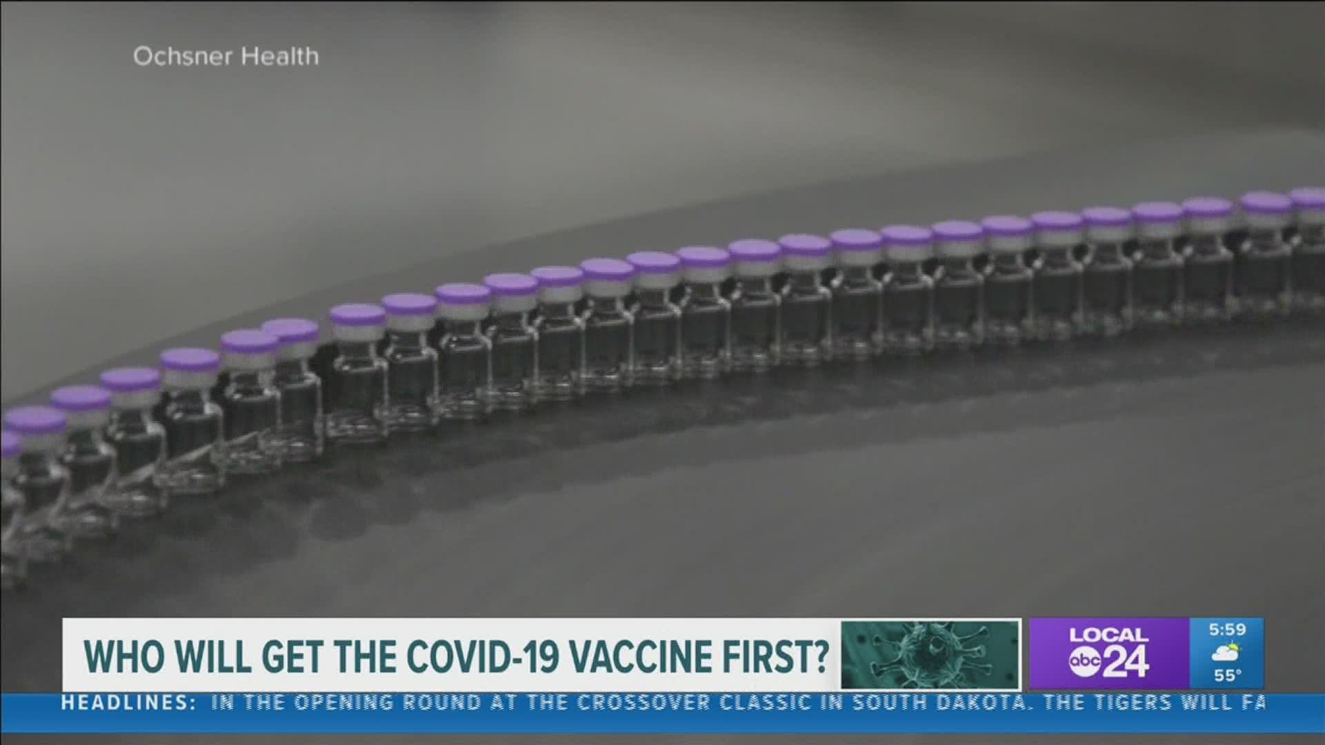 Promising news came out this week about an expected first wave of vaccine doses expected to be delivered next month in Shelby County.