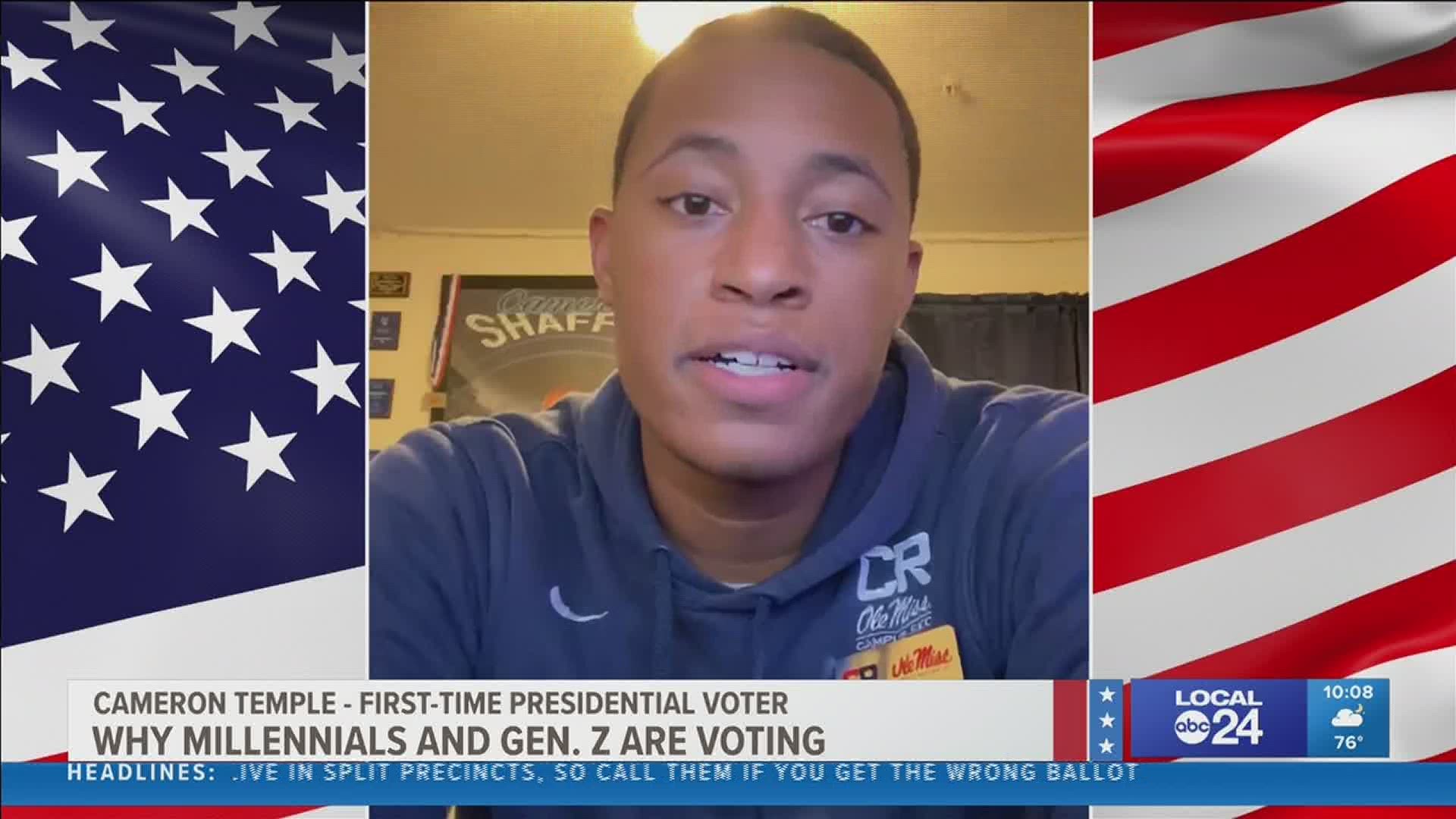 Local 24 talked to some local first-time voters to find out why they are heading to the polls.