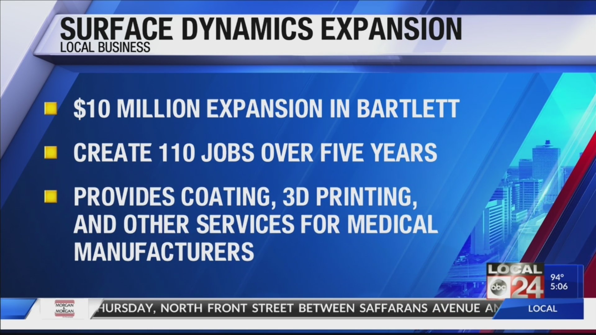 Surface Dynamics to expand operations in Bartlett