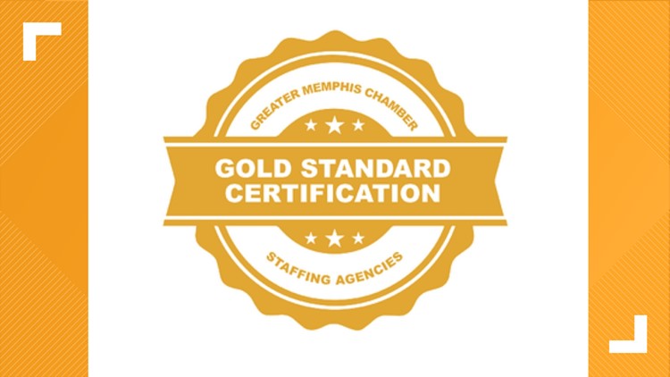 Here's a list of 'Gold Standard' certified staffing agencies in Memphis