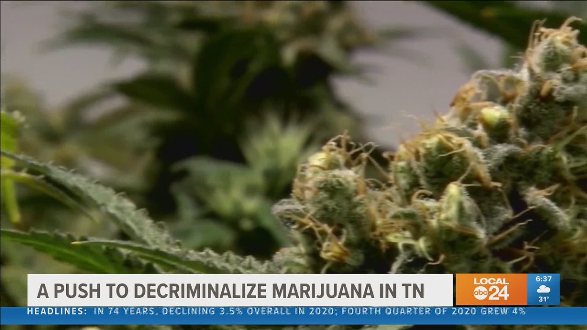 Tennessee is one of six states where marijuana is considered fully illegal.