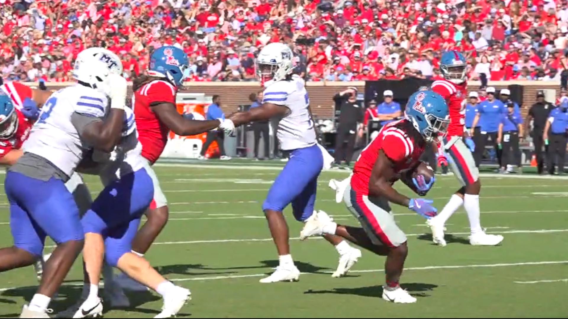 Ole Miss took down MTSU in a crazy game, winning 38-24 with a strong offense and defense that had fans hooked.