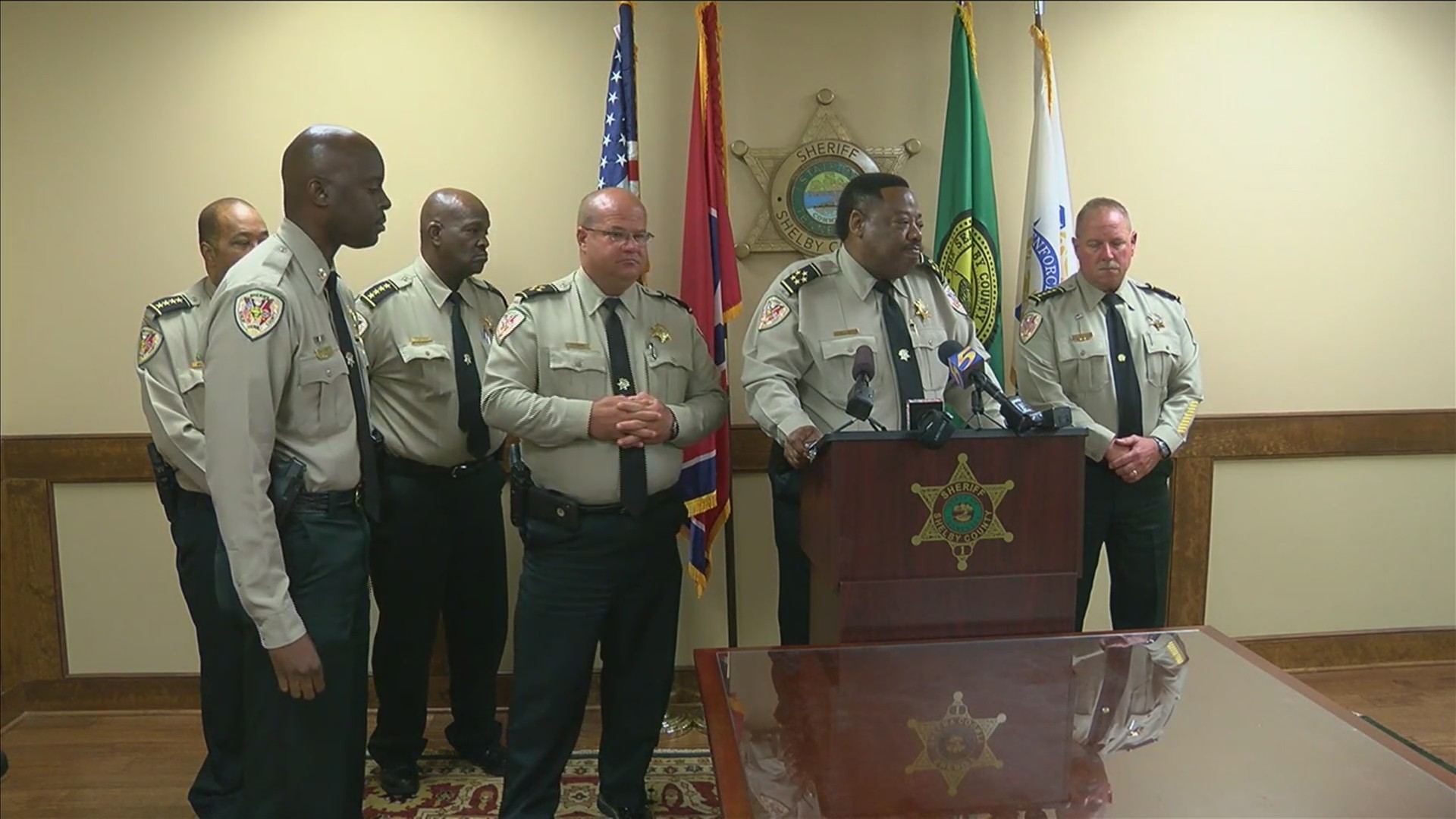 WEB EXTRA: Shelby County Sheriff’s Office news conference on deputies injured in shooting