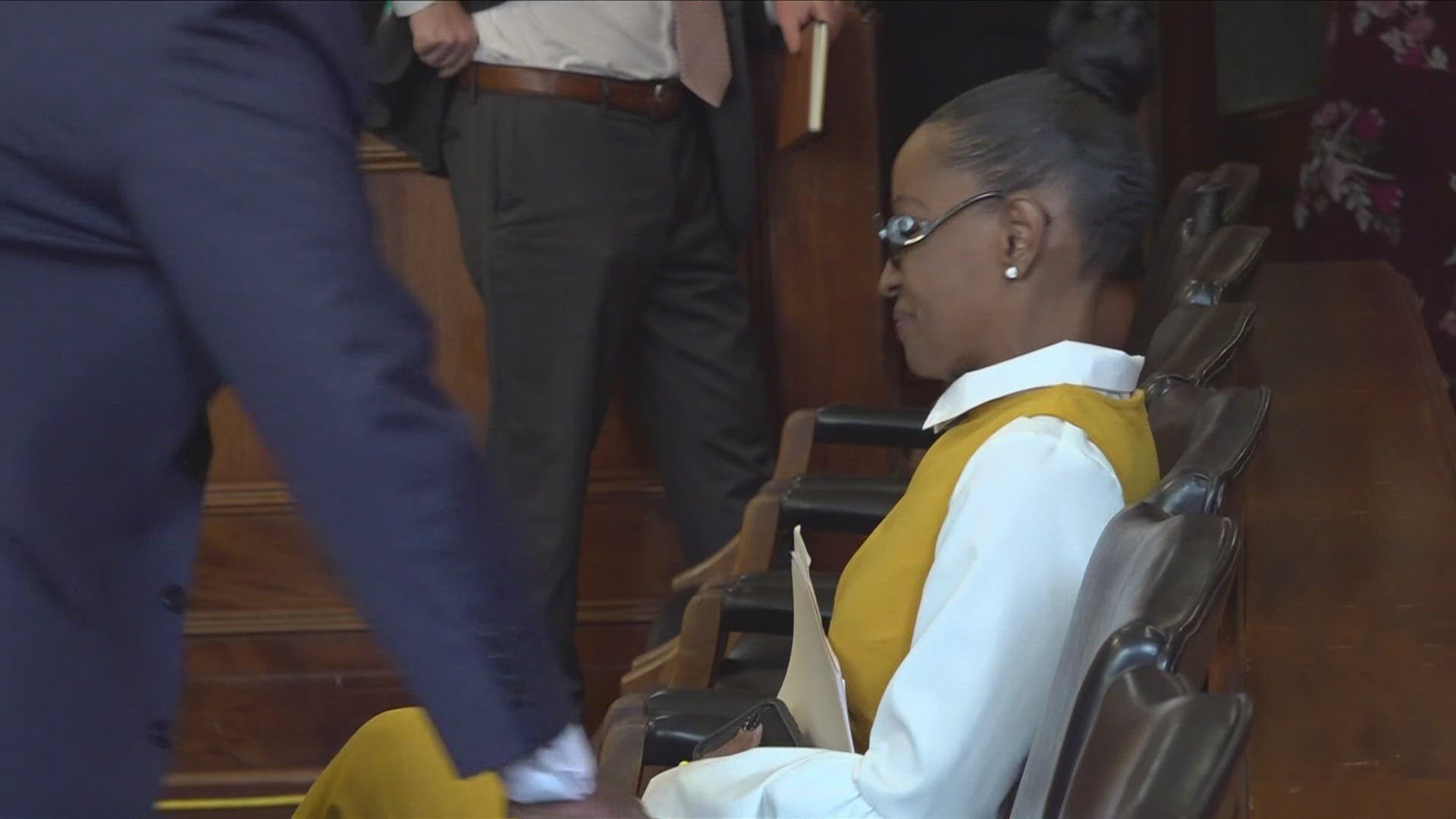 Friday marked Halbert's first appearance in court after the Hamilton County DA filed for her ouster.