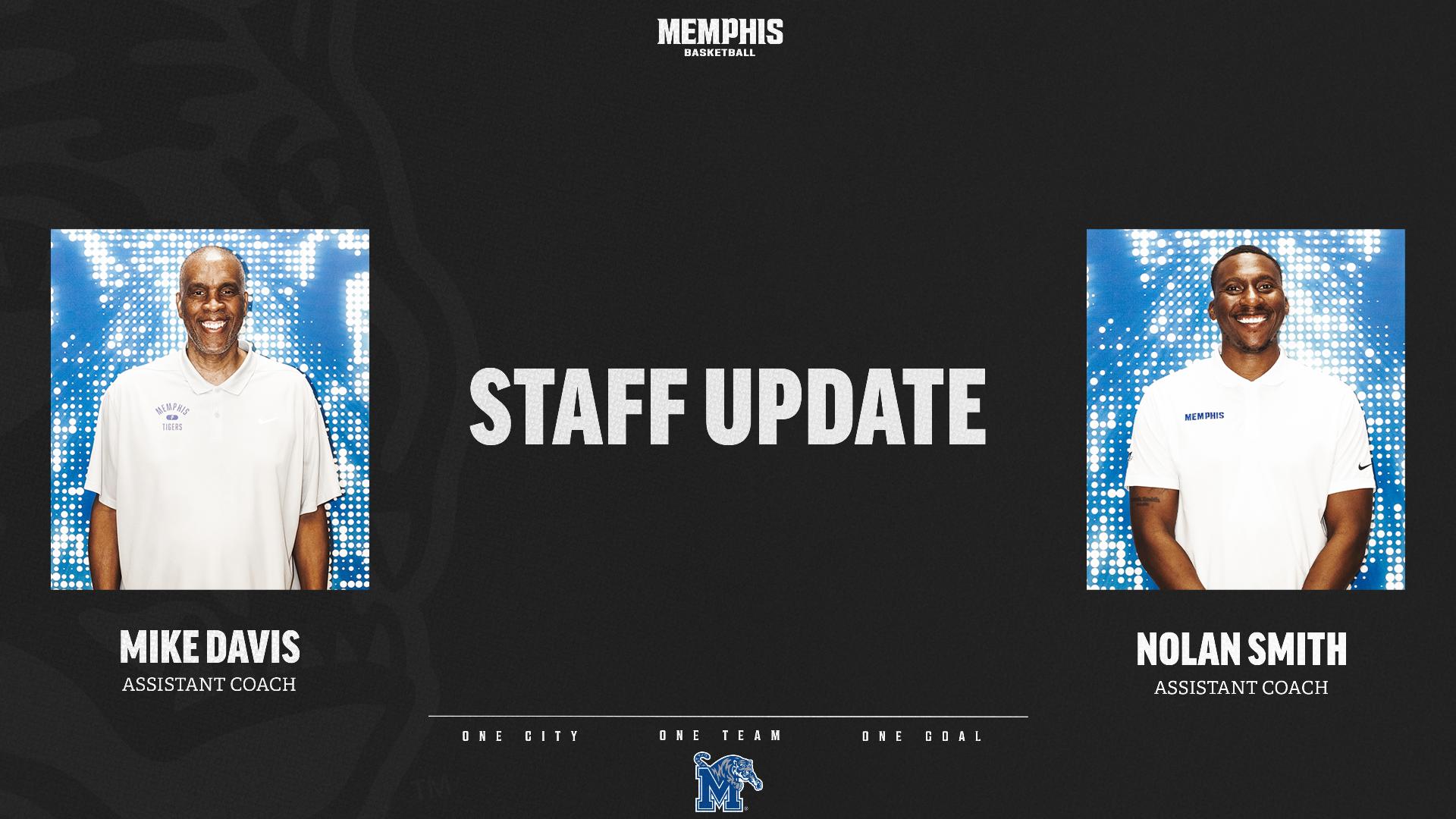 Memphis Tigers head basketball coach Penny Hardaway announced two new additions to the team’s coaching staff.