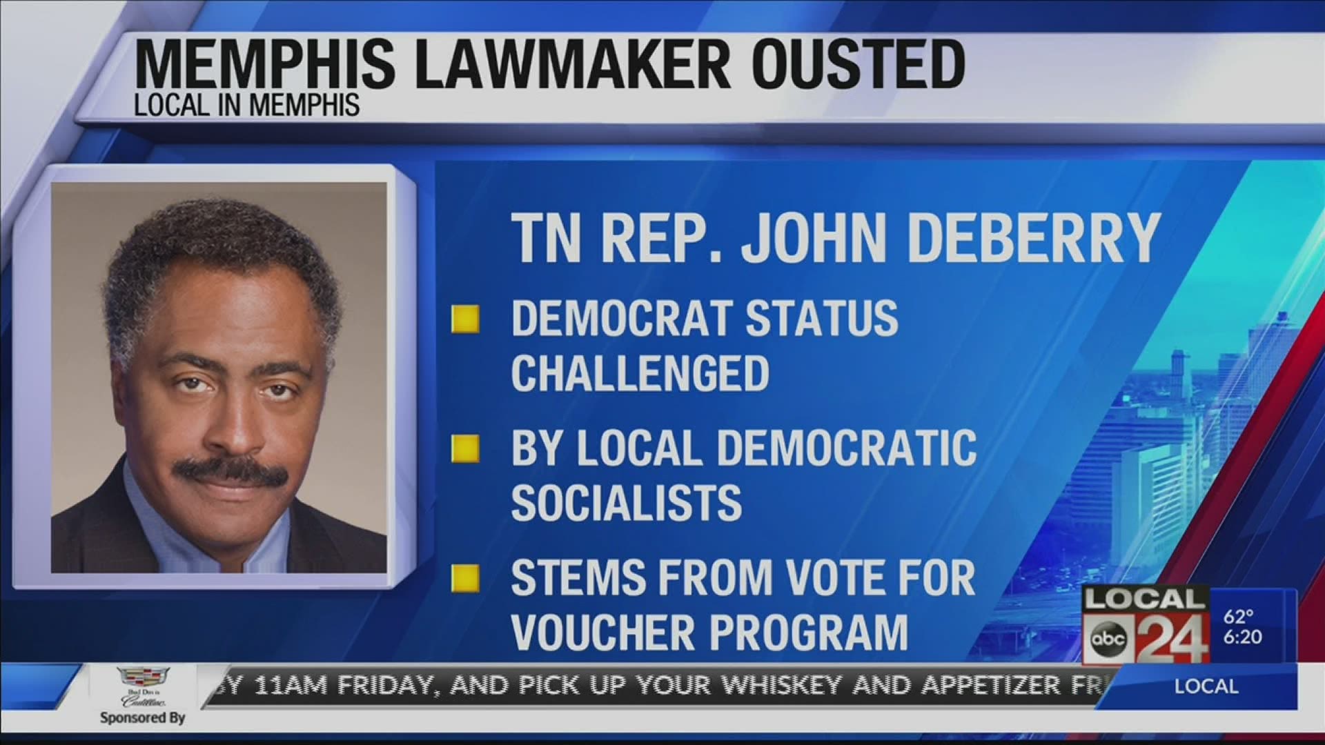 John DeBerry has served as a Memphis Democrat for 26 years.