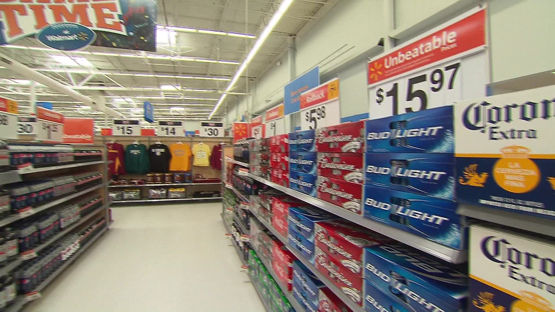 Walmart offers curbside alcohol pickup