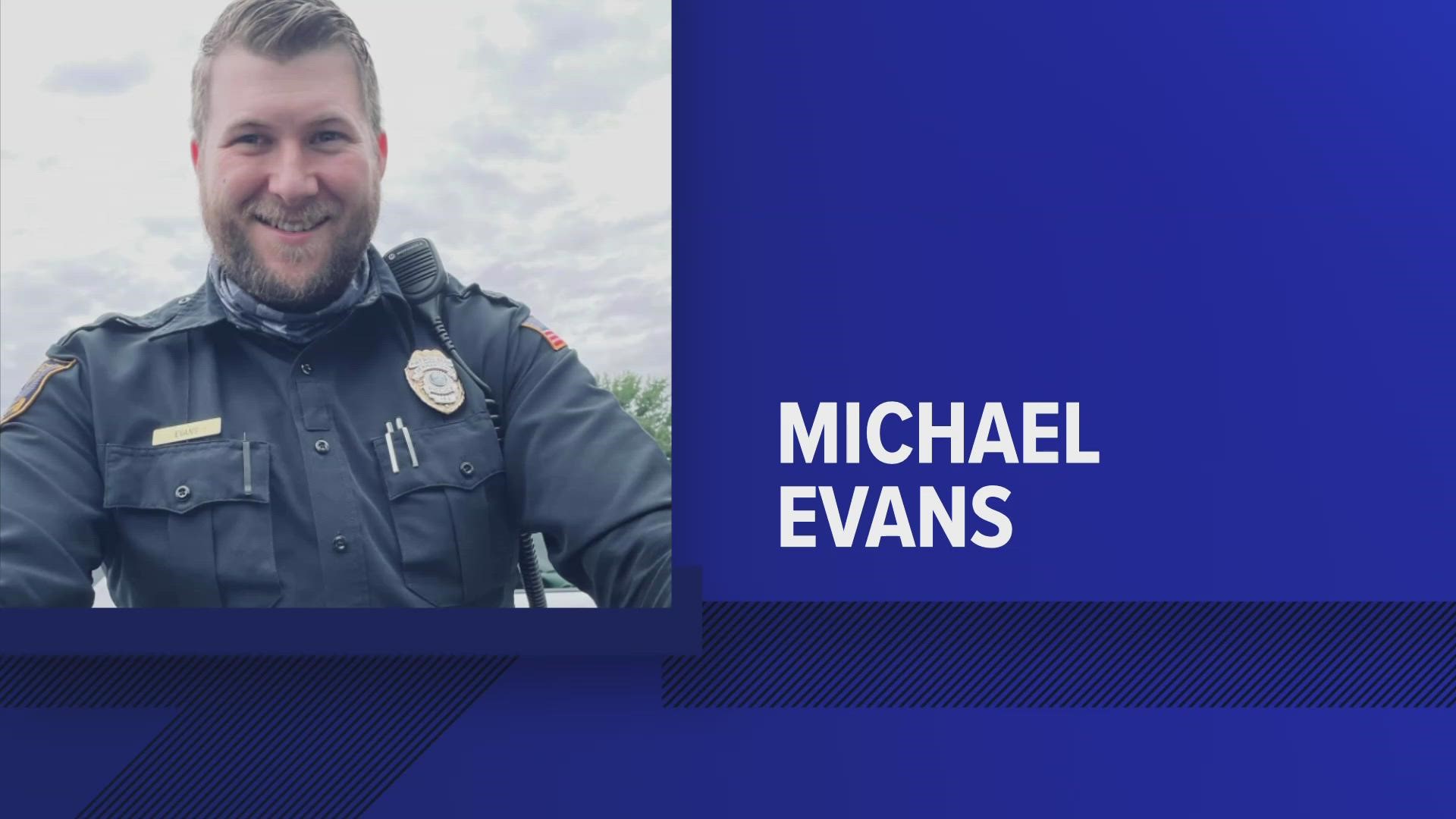 Prior to joining the Germantown Police Department in 2014, Michael Evans served in the U.S. army for nine years. He completed two tours of duty in Iraq.