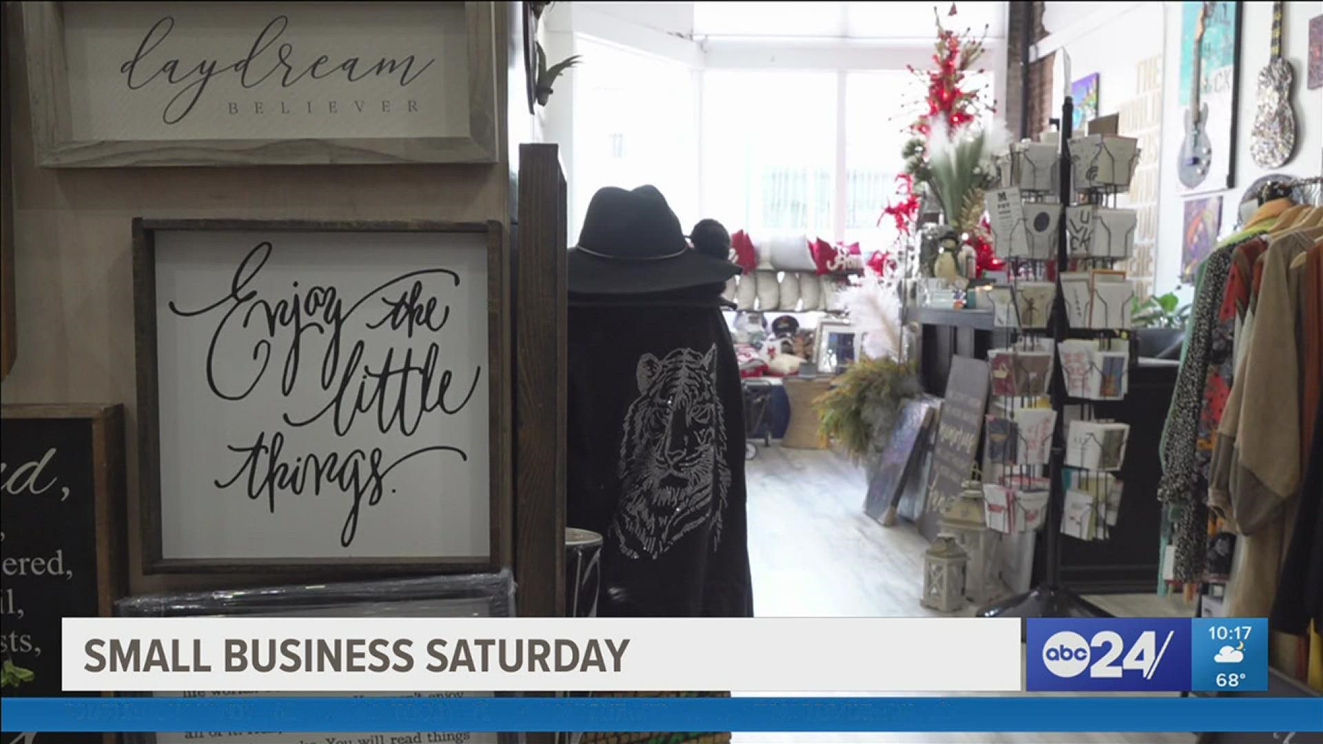 Small Mid-South businesses told us their shelves are stocked with items for you to buy for the holidays.