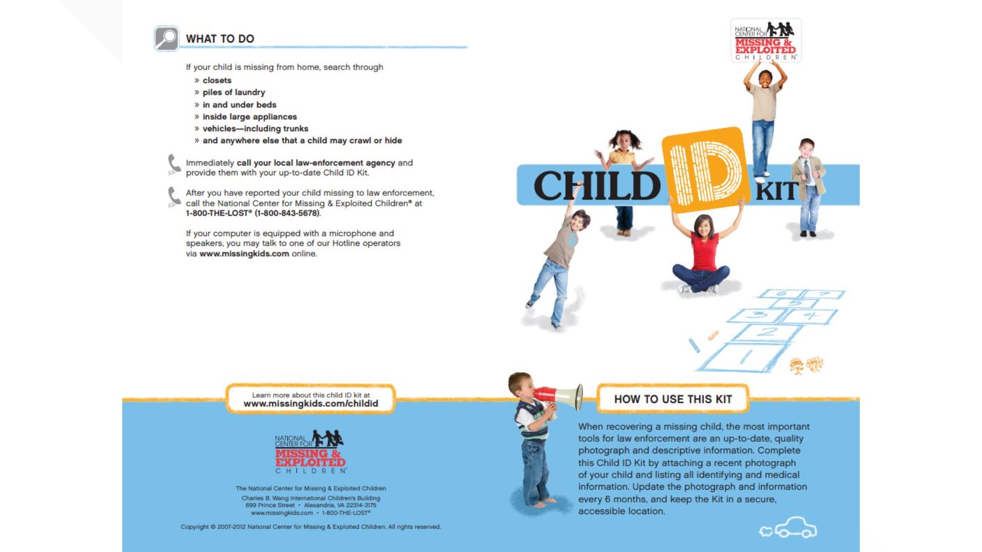 Make a Child ID Kit on National Missing Children's Day | localmemphis.com
