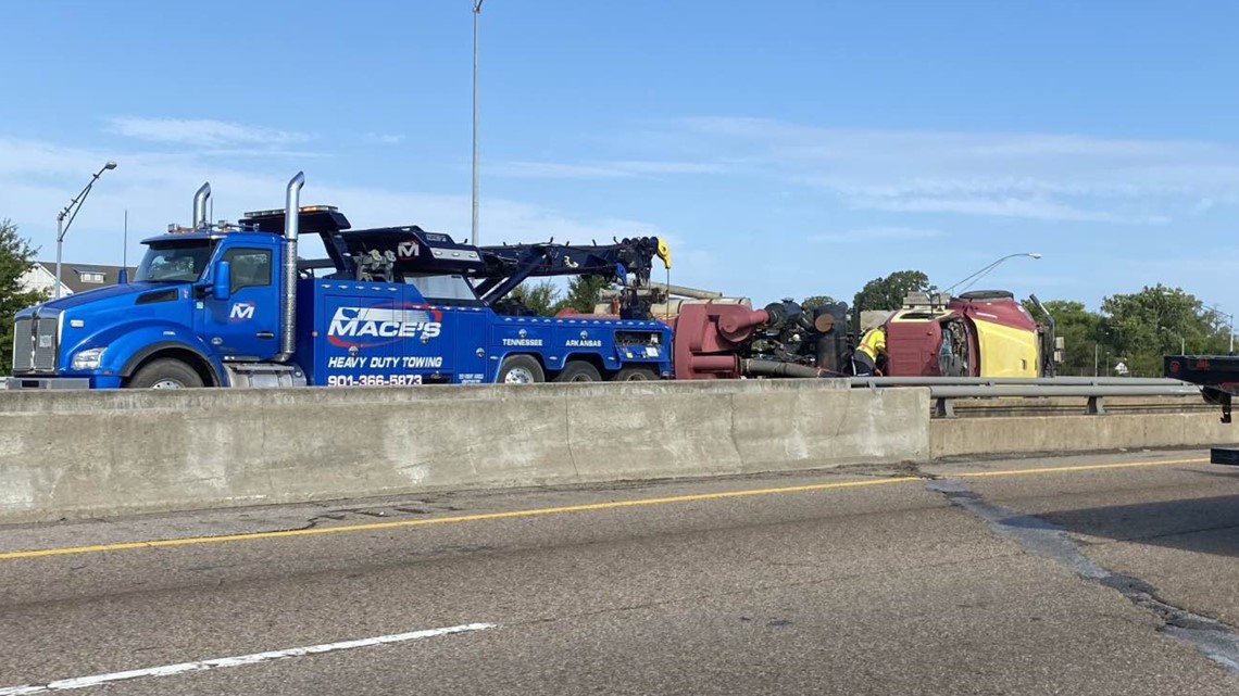 Accident causes traffic on I-240 at Union Avenue exit. | localmemphis.com