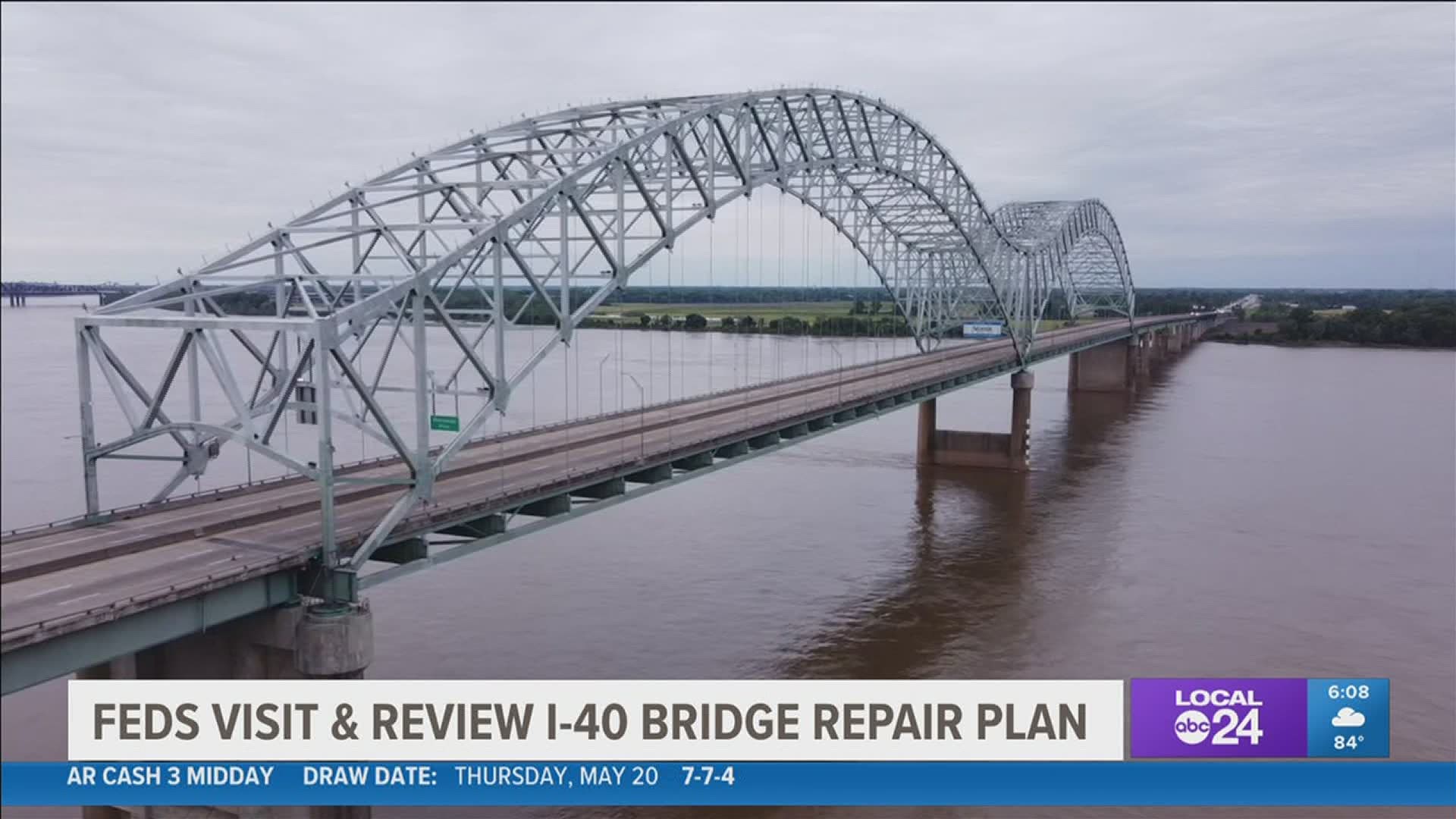 Federal Highway Association is assisting ARDOT and TDOT to repair and replace the major steel beam crack that shut down car and truck traffic indefinitely.