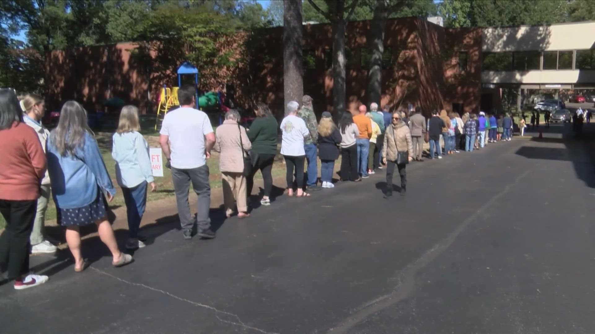 Early voting in Tennessee started Oct. 16. and runs until Oct. 31.