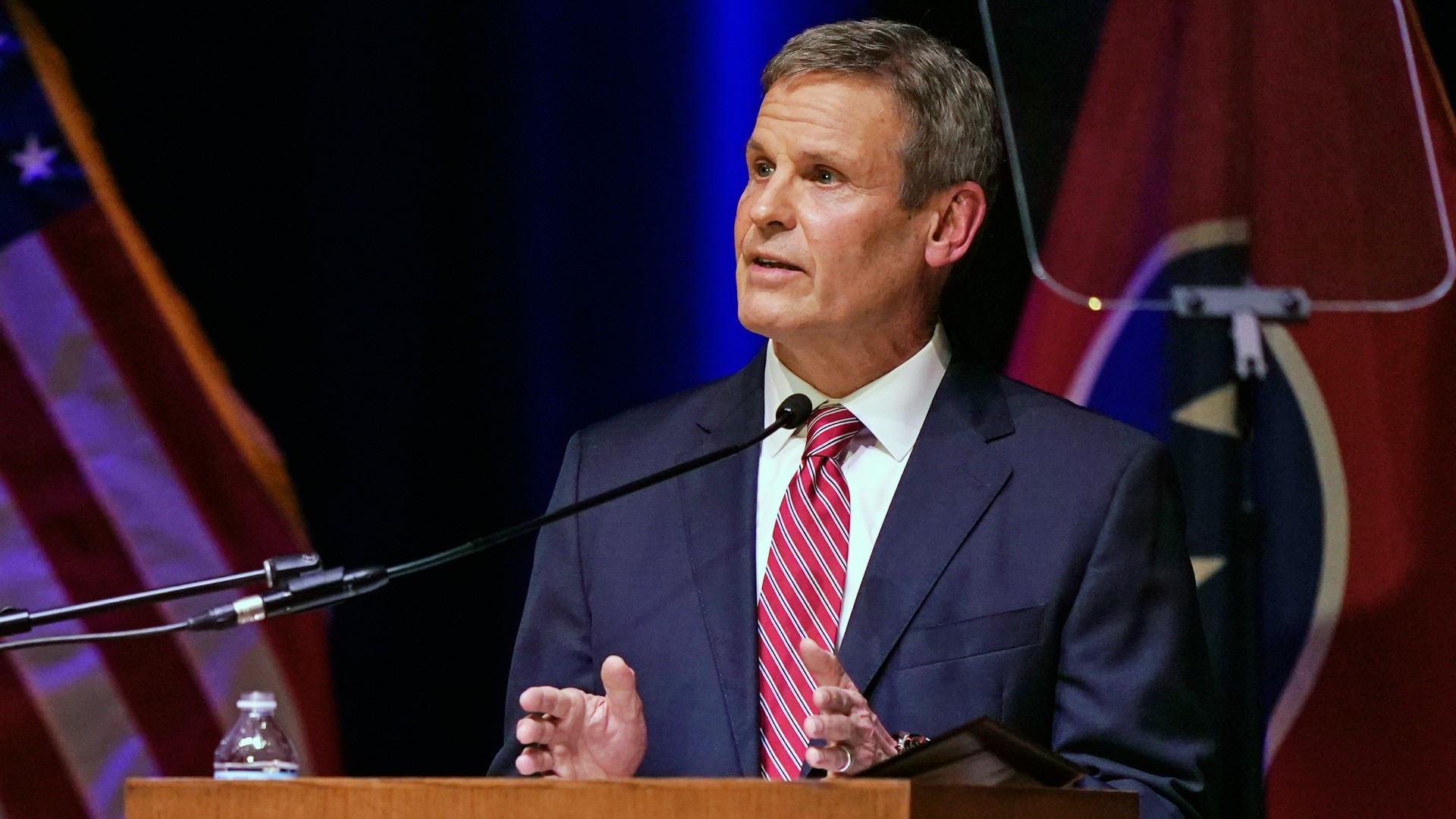 Gov. Bill Lee says the state hasn't approved any school vouchers for families seeking public funds to cover private school expenses as the new school year starts.