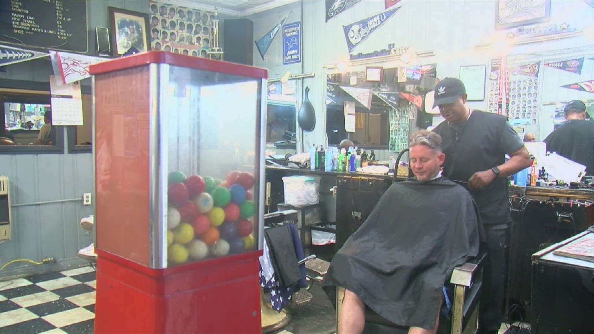 A historic barbershop in the city of Holly Springs is a place of solidarity, where cuts and conversation happen all day.