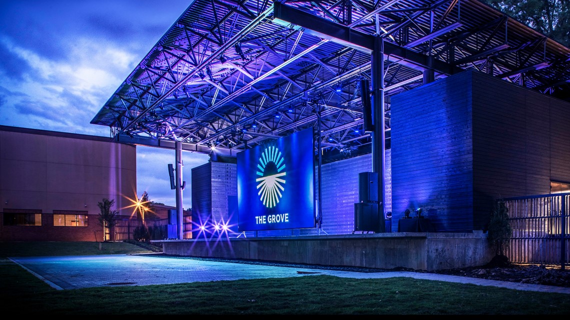 Germantown Performing Arts Center outdoor venue The Grove