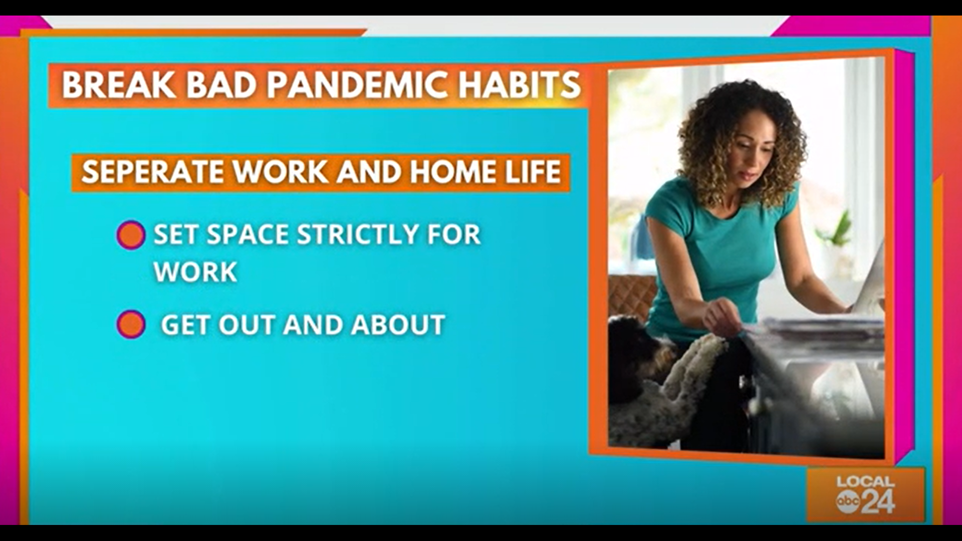 There's no question that the covid19 pandemic has created some not-so healthy habits. Join Sydney Neely for tips and tricks on how to break bad pandemic habits!