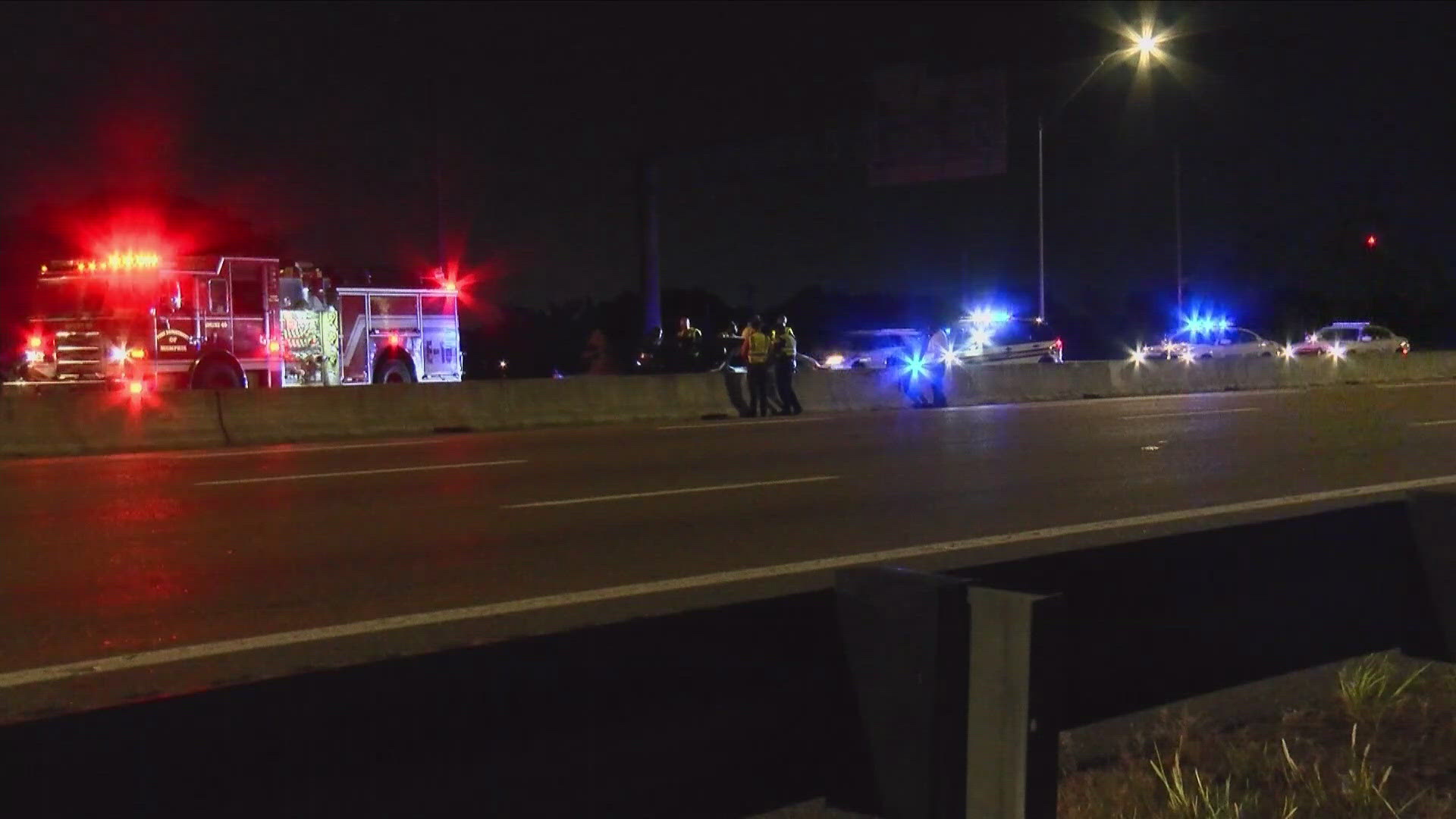 The Memphis Police Department responded to the interstate shooting Monday, Aug. 19, 2024, around 2 a.m.