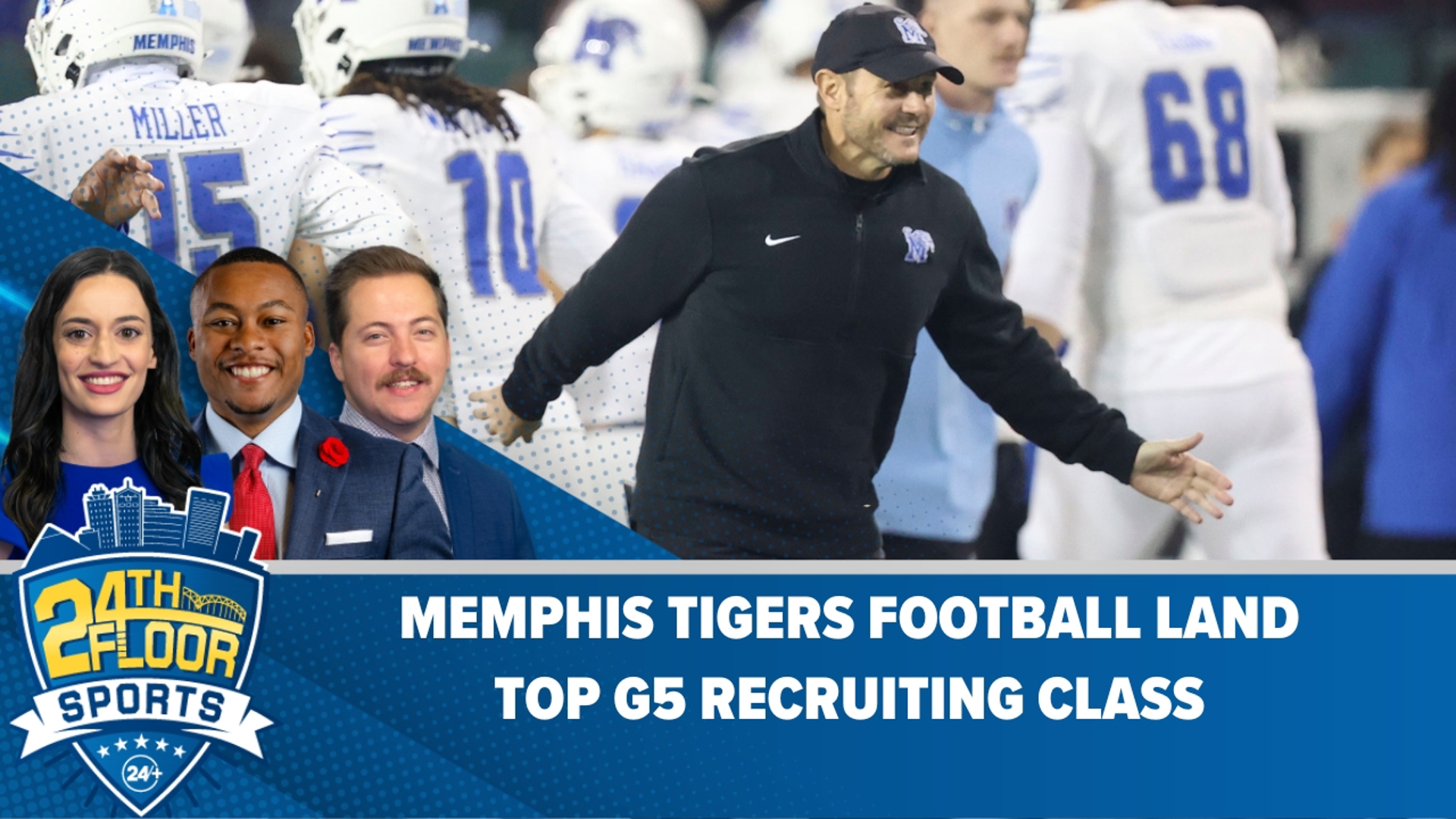 Memphis Tigers football's 2025 class had 23 recruits (18 high school, 4 JC, 1 transfer). On3 ranks them #1 in the AAC and non-Power 4