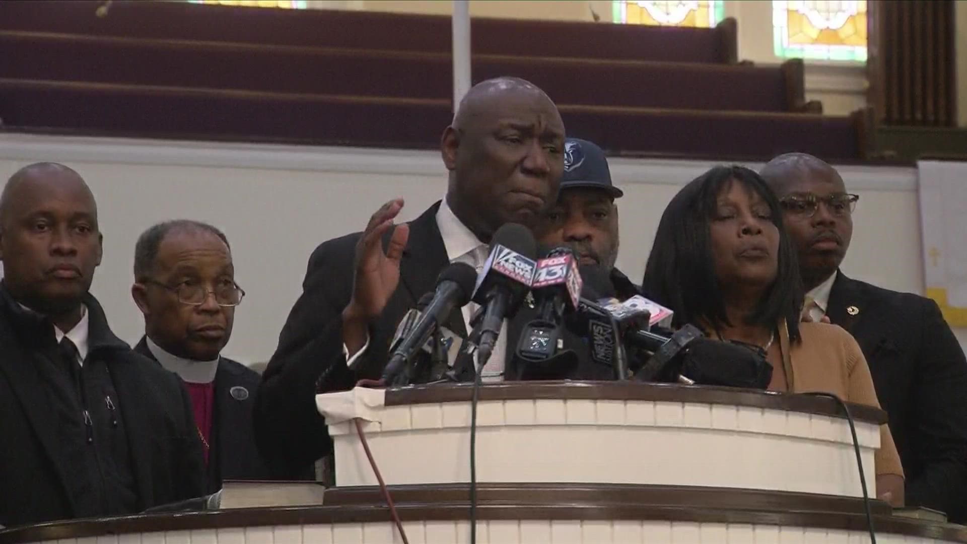 Tyre Nichols' family and Attorney Ben Crump speak with the media ahead of the release of video from the arrest that led to Tyre's death.