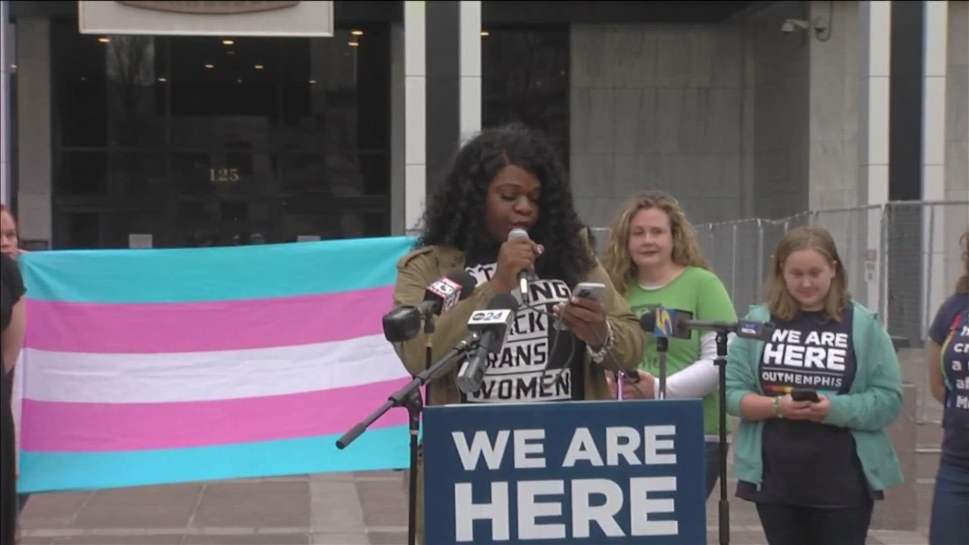 Members of Out Memphis said a bill preventing gender-affirming care in Tennessee is an attack on the LGBTQ community.