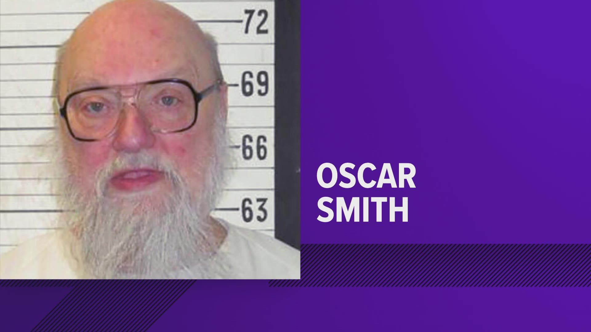 Oscar Smith, Tennessee's oldest death row prisoner, was convicted of killing his estranged wife and her two sons in 1989.
