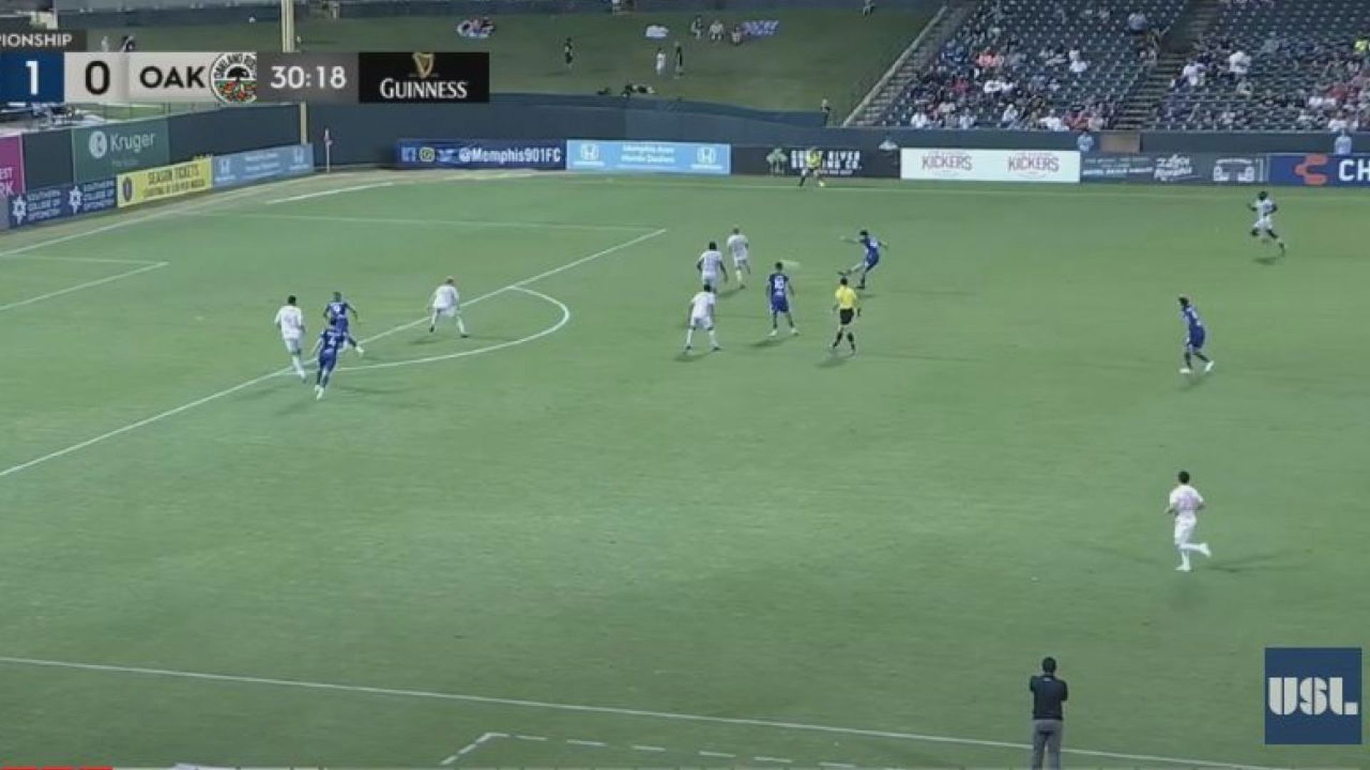 Memphis 901 FC extends home unbeaten streak, draws 1-1 with Oakland ...
