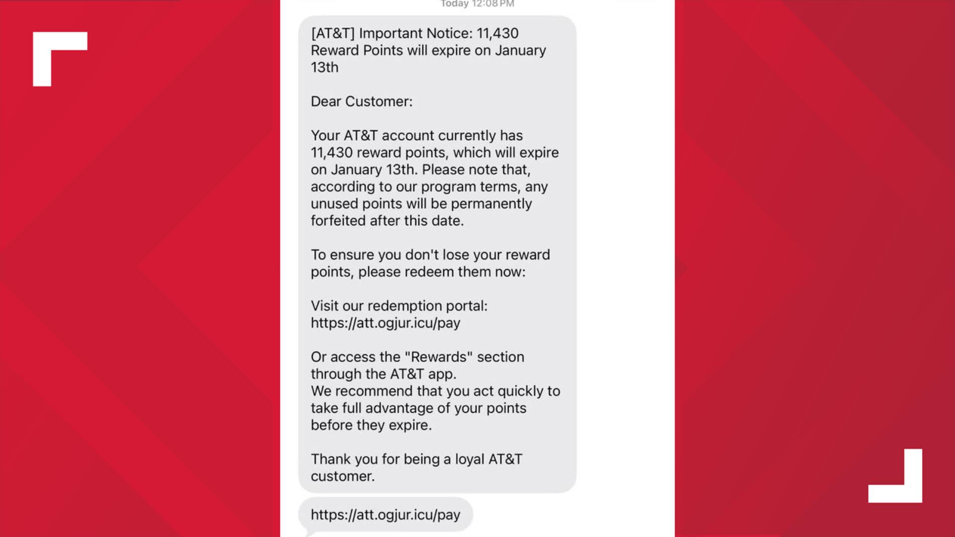 Bartlett Police warns of AT&T text scam | localmemphis.com