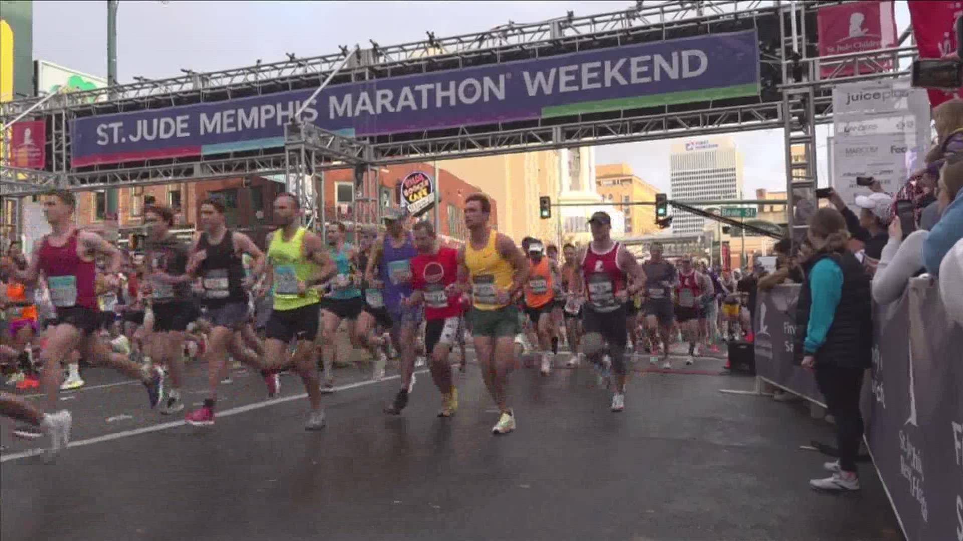 More than 20,000 runners from across the globe laced up for a good cause on Saturday. This annual 5K is one of the largest fundraisers St. Jude hosts.