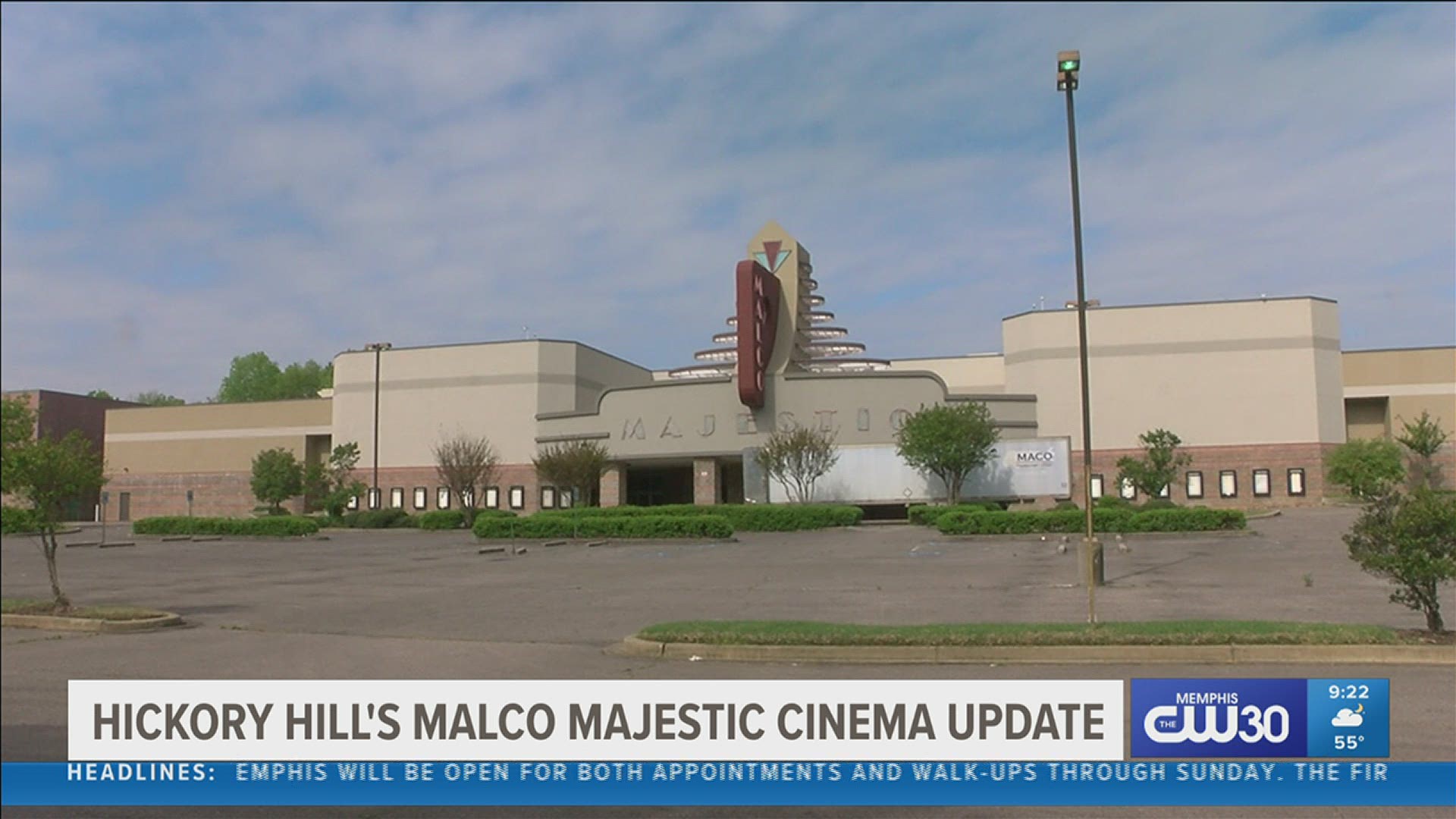 Malco Majestic Cinema receiving a new look