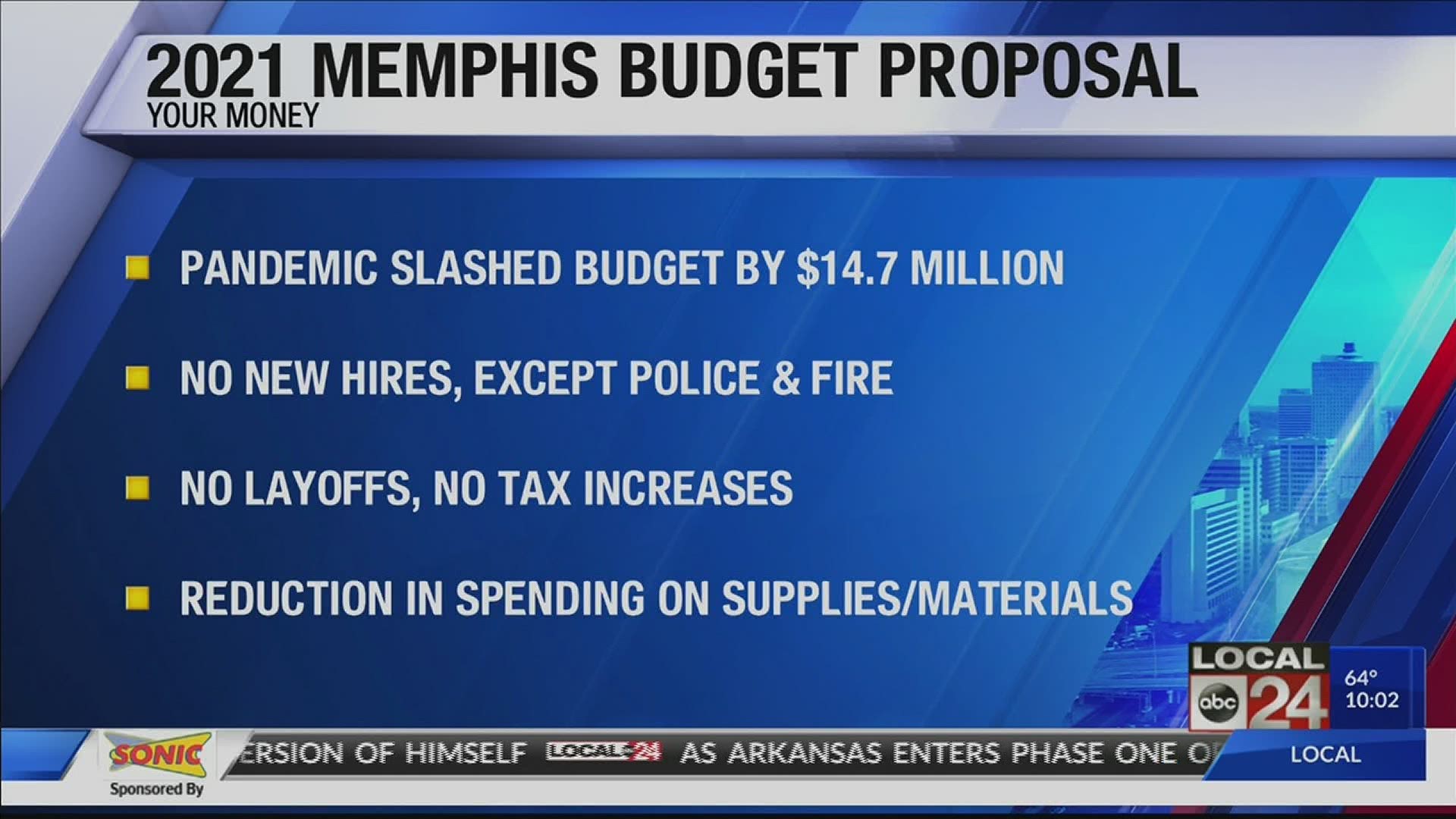 Mayor Strickland's 2021 budget proposal promises no tax increase or layoffs, even with economic devastation caused by coronavirus pandemic