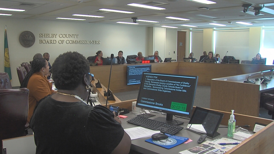 Shelby County Commission passes no confidence vote against MSCS school ...