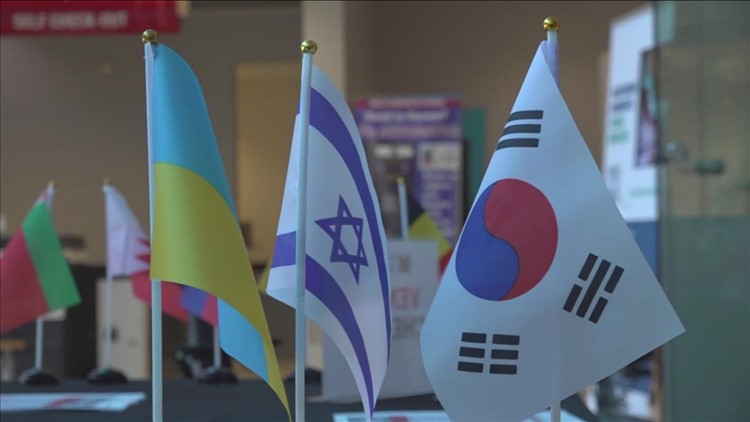 'Parade of Nations' held by Benjamin L. Hooks Central Library