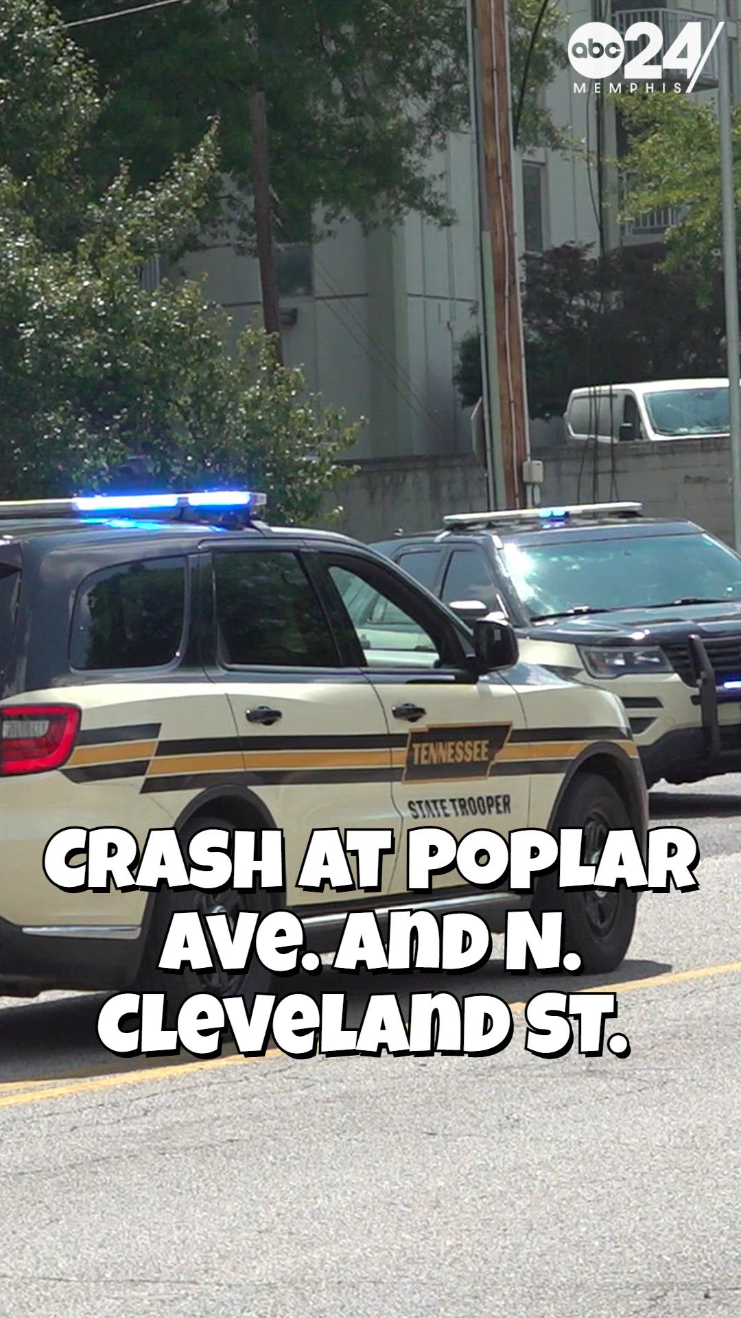 Crash reported at Poplar Ave. and North Cleveland St. in Memphis ...