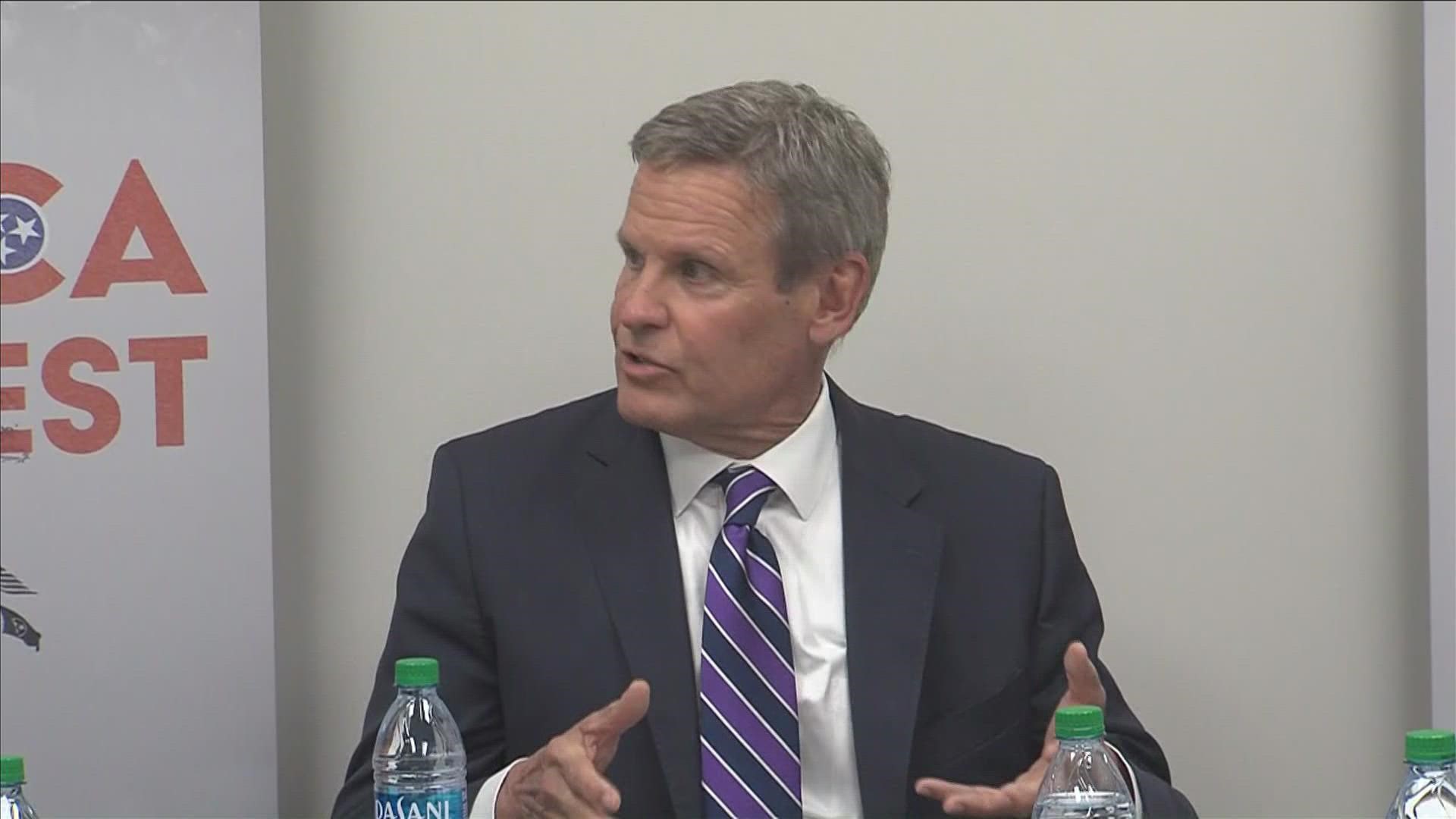 Gov. Bill Lee is requesting immediate relief for Tennessee taxpayers by including a 30-day grocery tax suspension proposal in the Fiscal Year 2022-2023 budget.