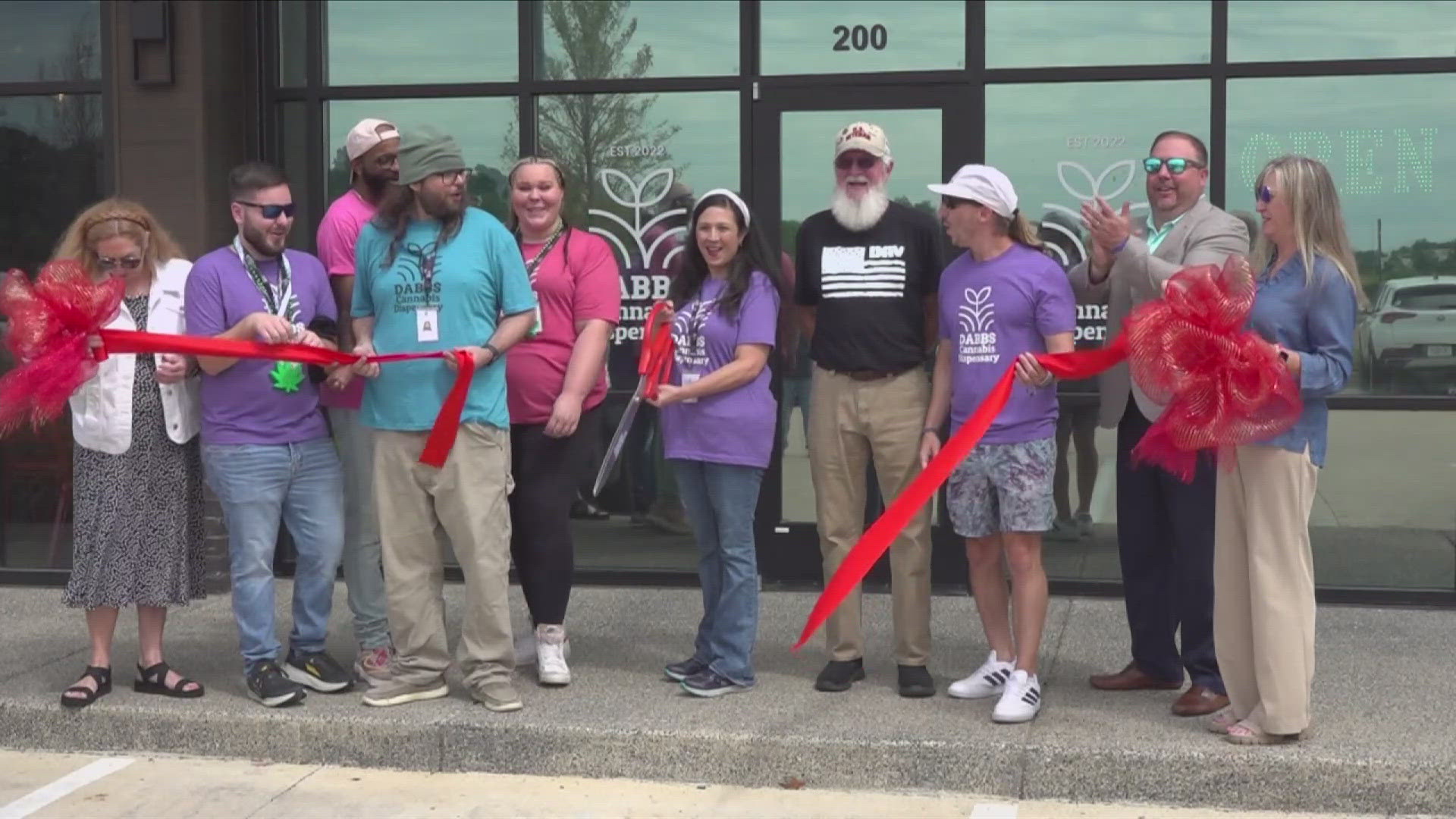 Locals turned out to take part in the grand opening of a new cannabis dispensary in Olive Branch.