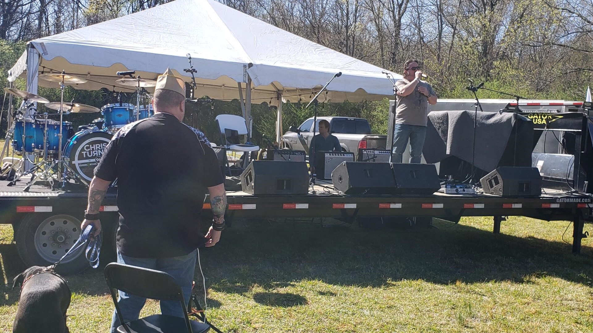 Collierville VFW attempts world's tallest toilet paper pyramid