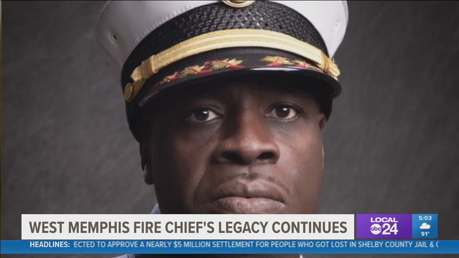 Dennis Brewer, the former West Memphis fire chief, died of colon cancer in May of 2020. He was 55.