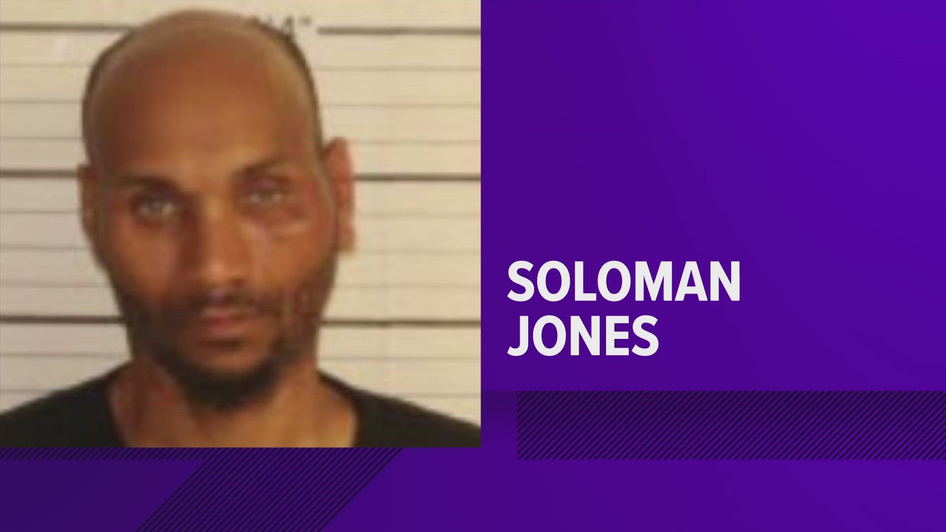 Officers then made the arrest, identifying the suspect as 38-year-old Soloman Jones, a previously convicted felon.