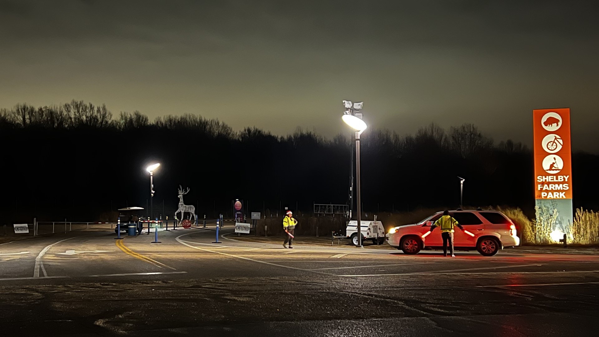 Power outage at Shelby Farms delays Starry Nights