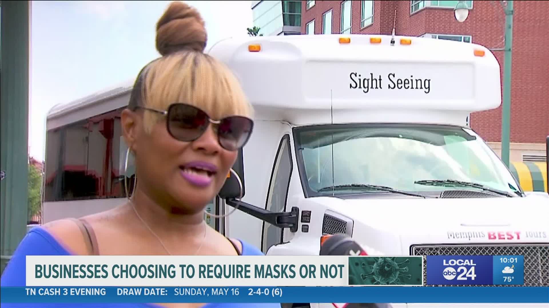 Shelby County Health Department’s latest health directive gives discretion regarding the wearing of masks in businesses, restaurants, and other locations.