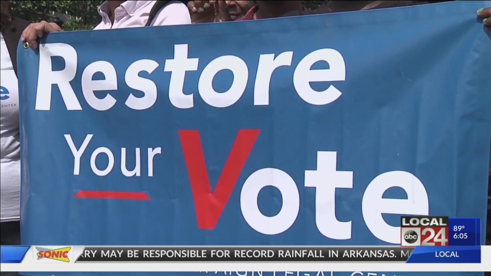 "Restore Your Vote" group is working to make sure all who can vote are able to