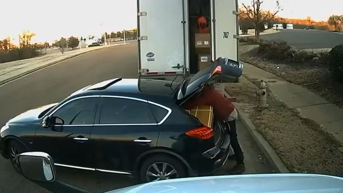 MPD: Suspects caught on camera stealing from semi trailer - Vimarsana News