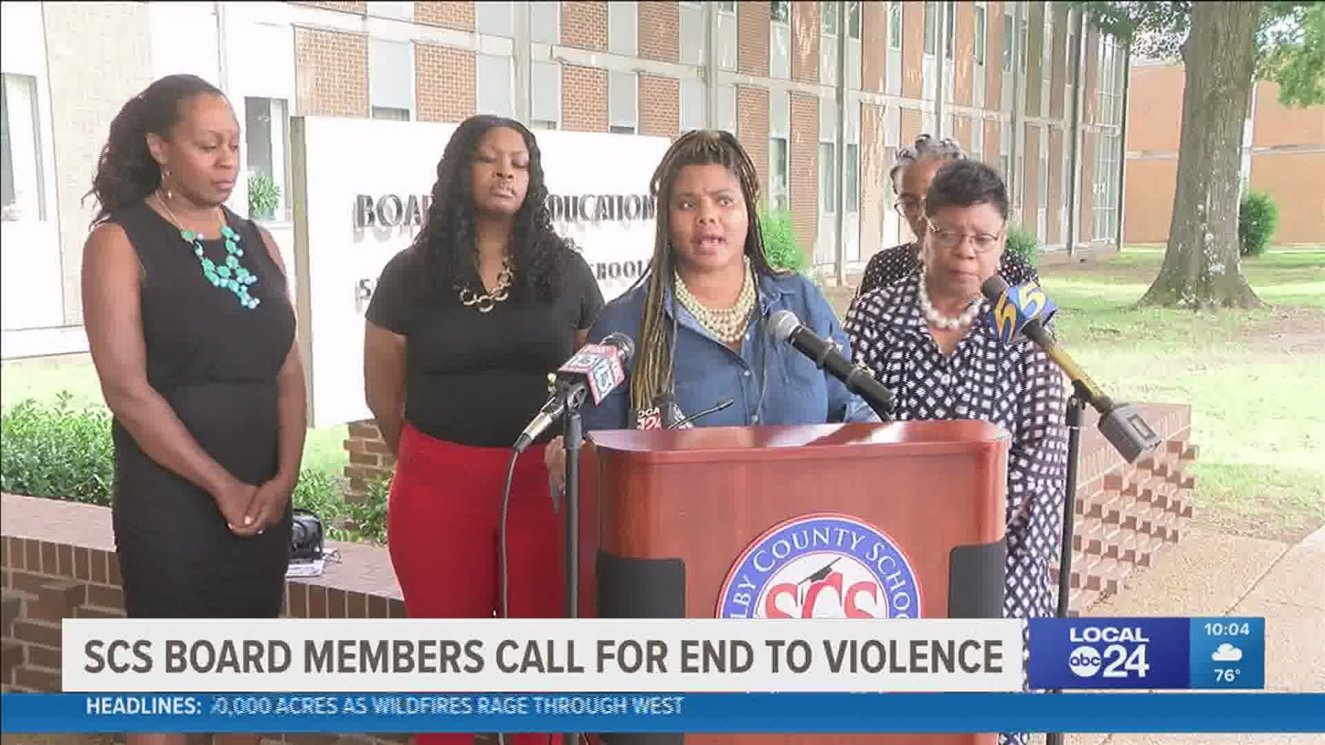 SCS board members want to see more accountability from community organizations in battling this gun violence robbing kids of their futures.