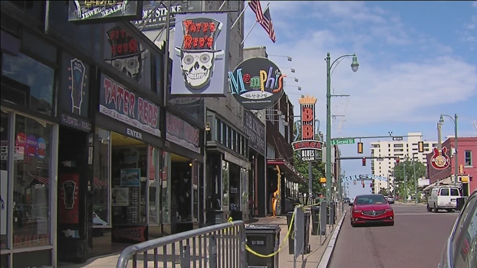 Dip in tourism hits Beale Street but locals can provide a boost