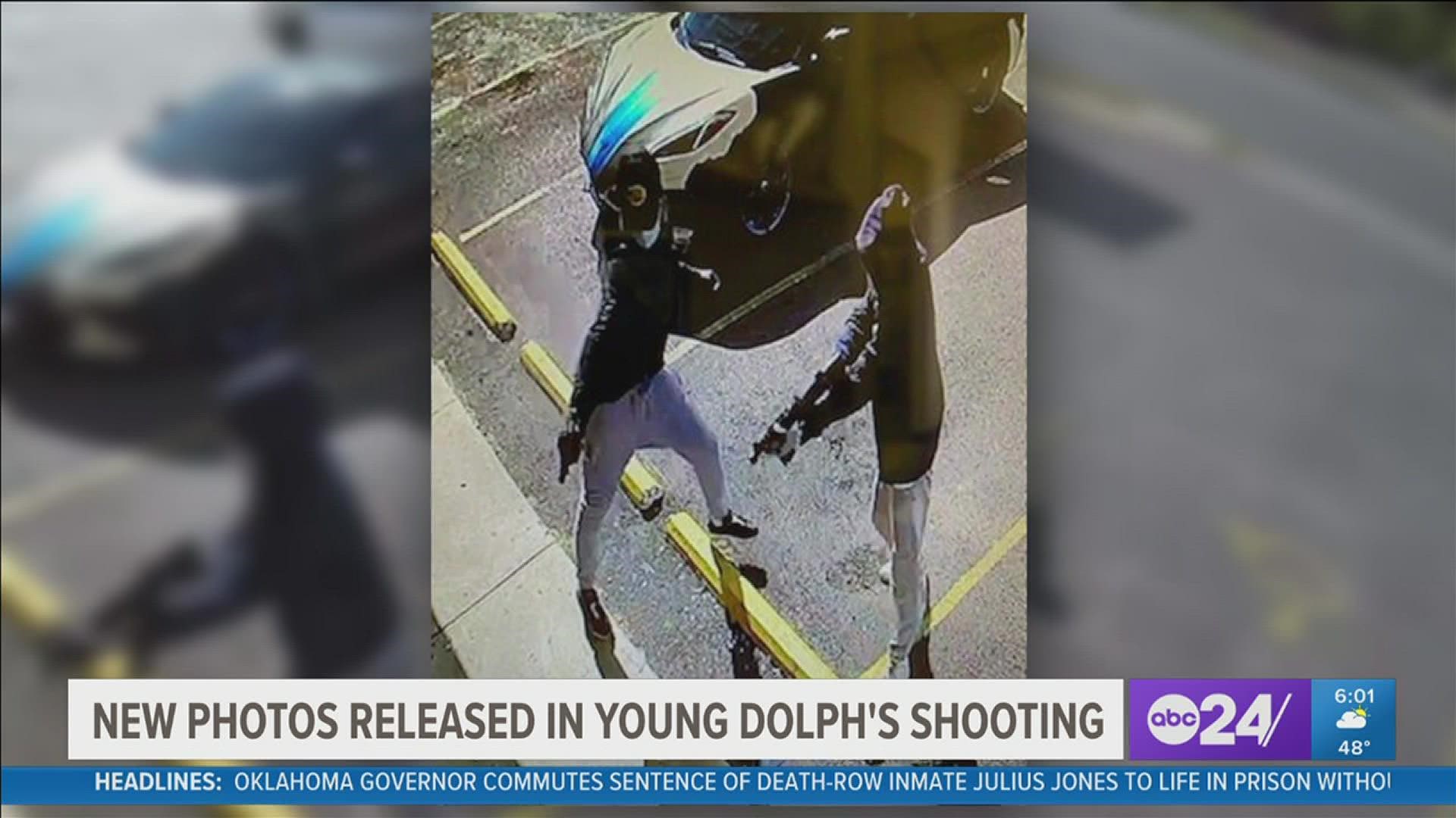Memphis Police have released pictures they said show the gunmen who shot and killed rapper Young Dolph Wednesday.