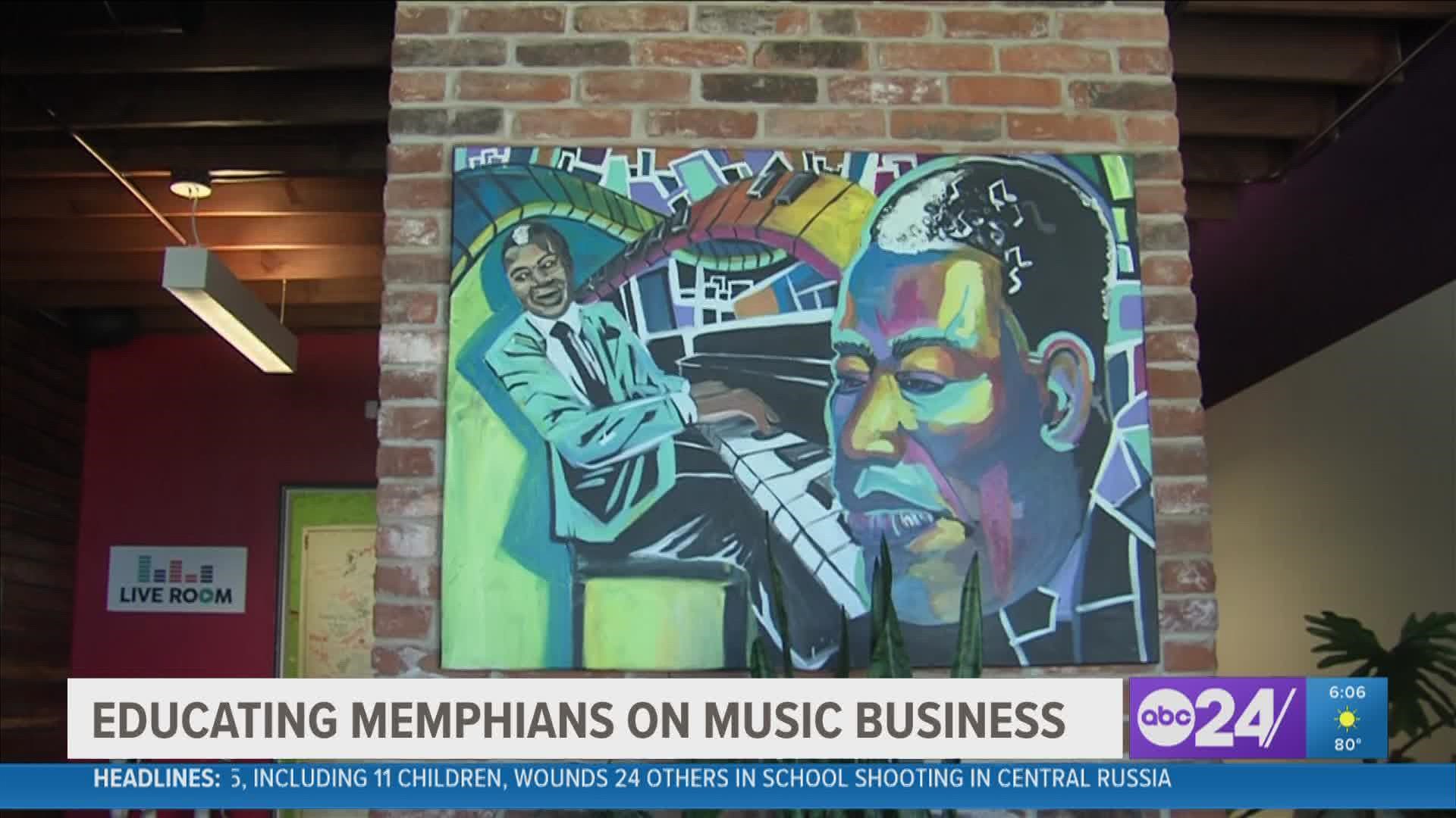 Named after blues legend Memphis Slim, the artistic community is designed to help guide and shape artists' careers.