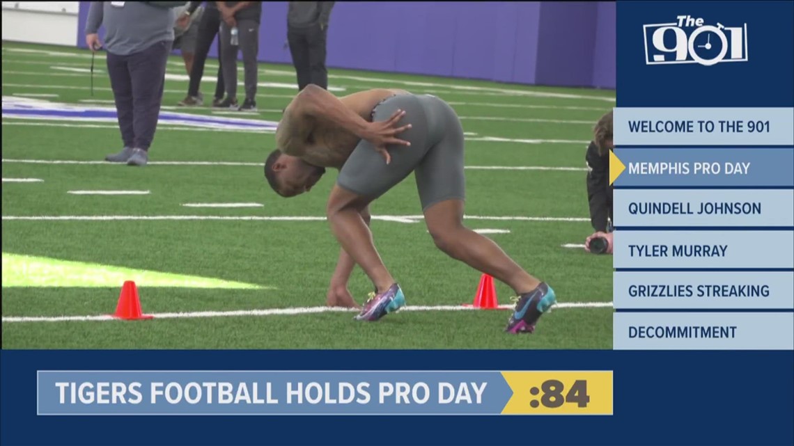 Memphis Football Holds NFL Pro Day
